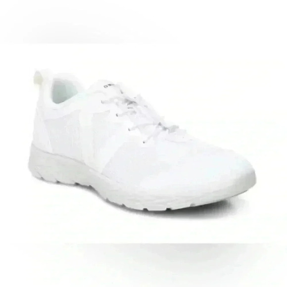 Vionic Norelle Bungee Lace Athletic Sneakers White 9 Wide - Picture 1 of 7